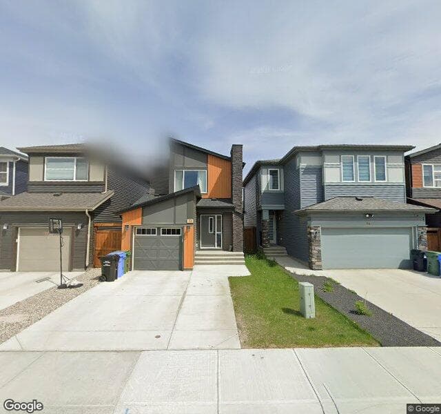 Street view of 50 Belmont Common SW, Calgary