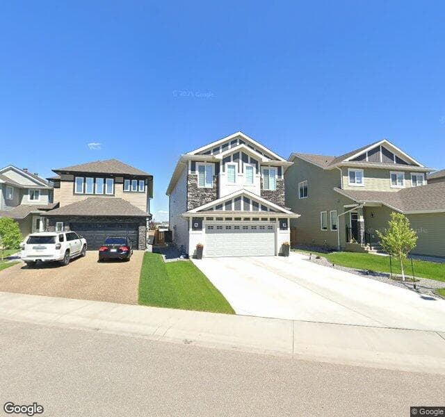 Street view of 17563 122 Street NW, Edmonton
