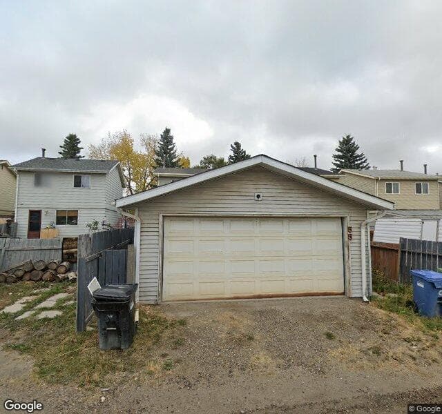 Street view of 55 Erin Woods Boulevard SE, Calgary