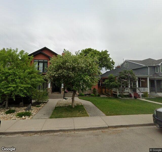 Street view of 2118 3 Avenue NW, Calgary