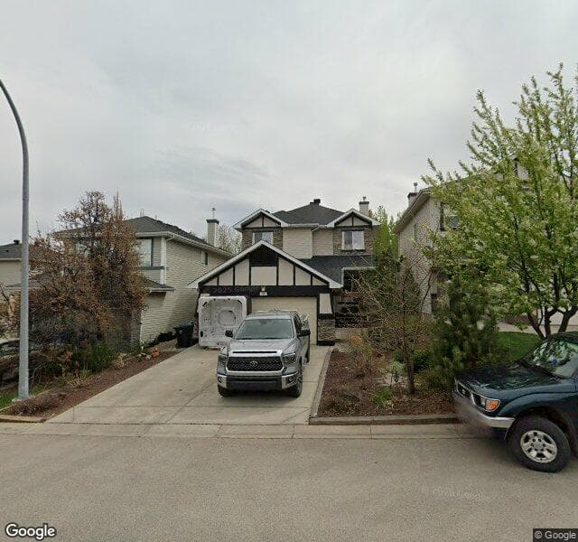 Street view of 102 Royal Oak Grove NW, Calgary