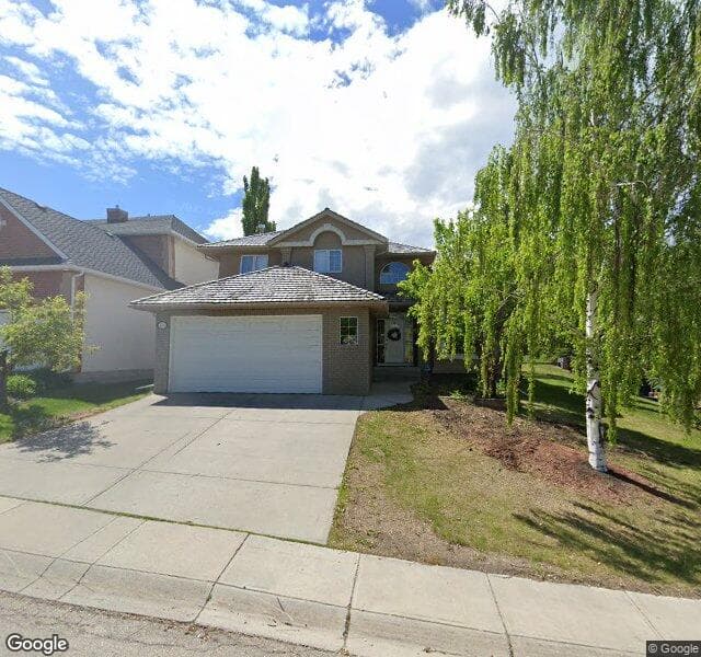 Street view of 213 Patterson Boulevard SW, Calgary