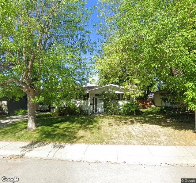Street view of 4523 Claret Street NW, Calgary