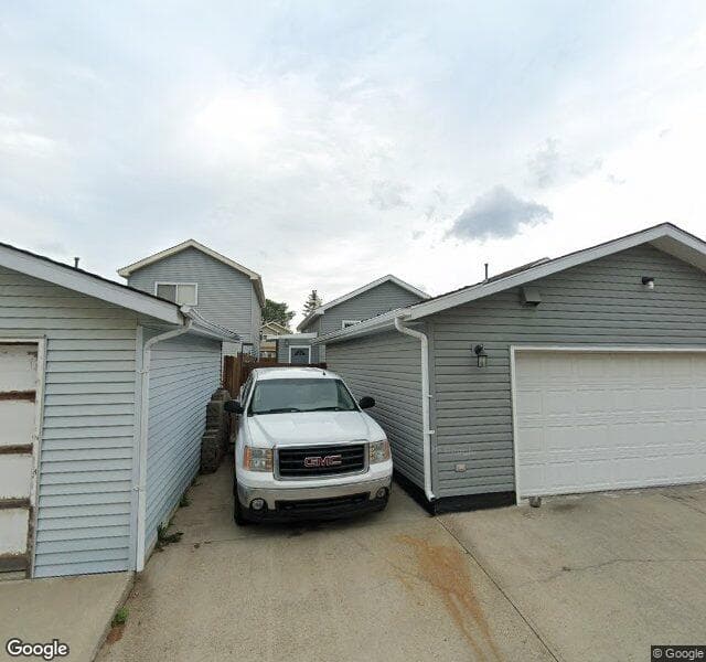 Street view of 4129 38 Street NW, Edmonton