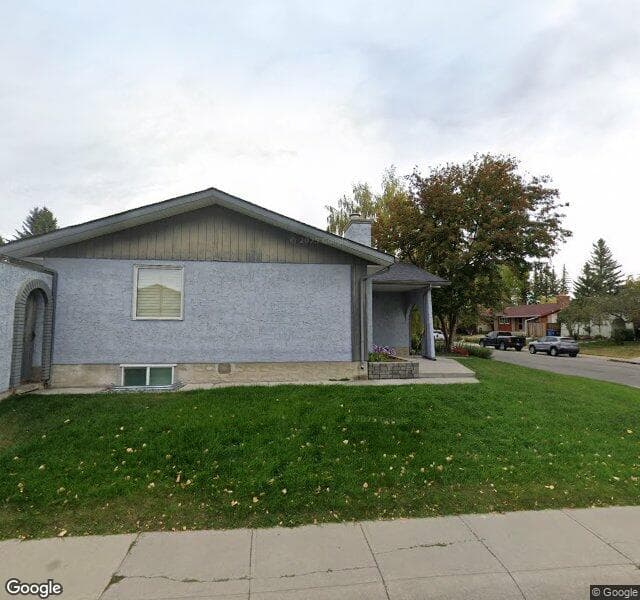 Street view of 227 Cedarpark Drive SW, Calgary