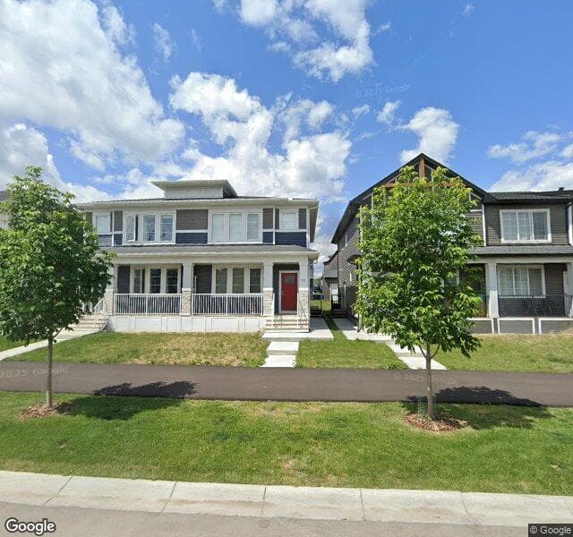 Street view of 33 Creekstone Drive SW, Calgary