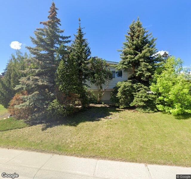 Street view of 4615 N Haven Drive NW, Calgary