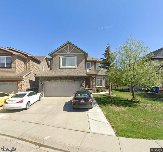 Street view of 95 Panatella Close NW, Calgary