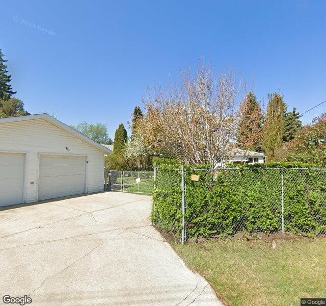 Street view of 10803 134 Street NW, Edmonton