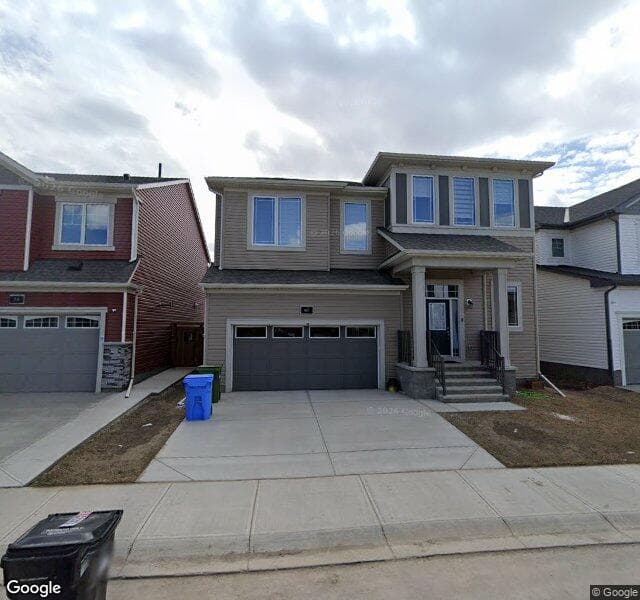 Street view of 67 Carringford View NW, Calgary