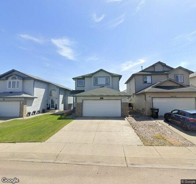 Street view of 16217 48 Street NW, Edmonton