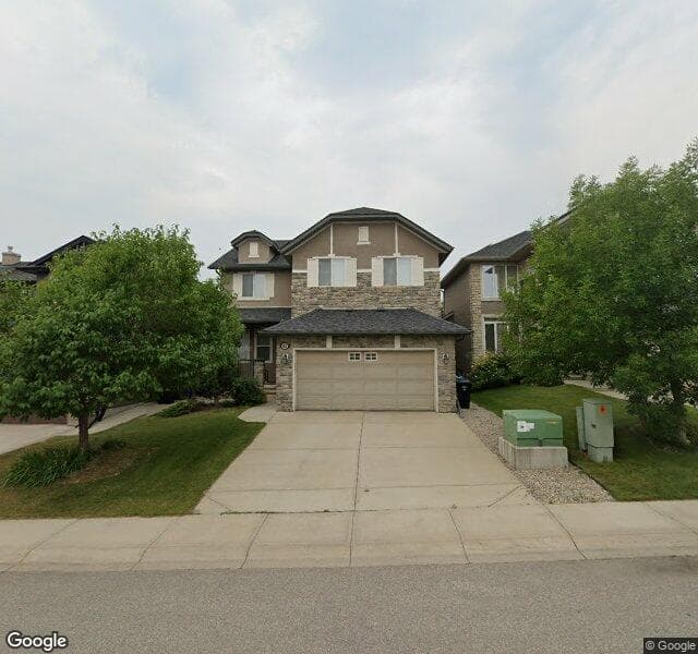 Street view of 82 Aspen Stone Grove SW, Calgary