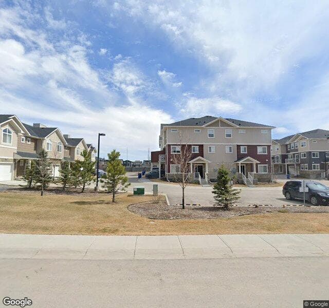 Street view of 105 Skyview Ranch Grove NE, Calgary