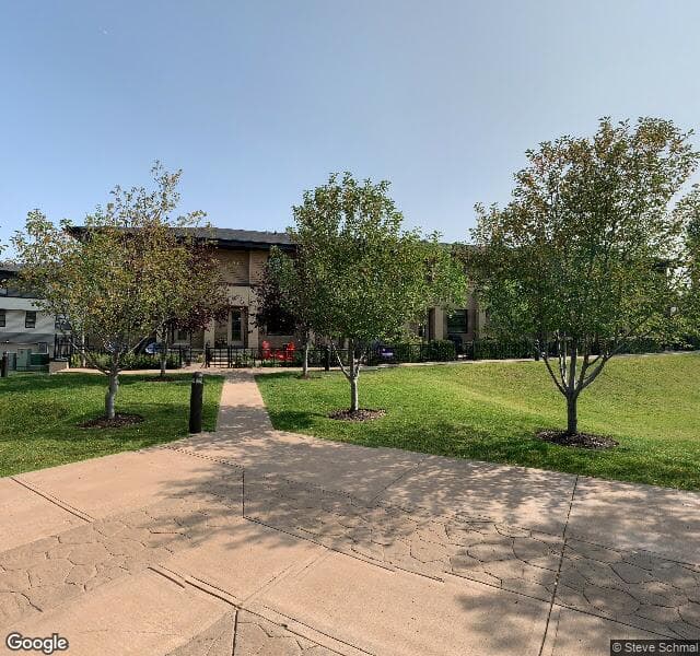 Street view of 327 Aspen Hills Villas SW, Calgary