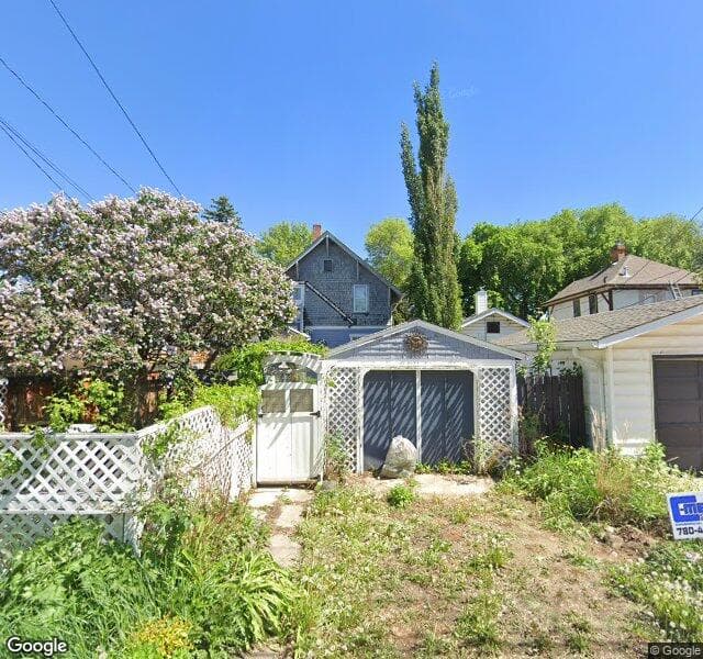 Street view of 11638 96 Street NW, Edmonton