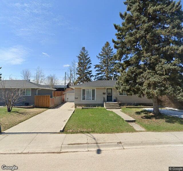 Street view of 8239 7 Street SW, Calgary