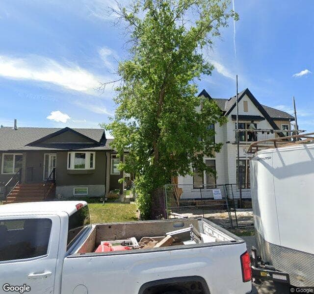 Street view of 4919 22 Avenue NW, Calgary