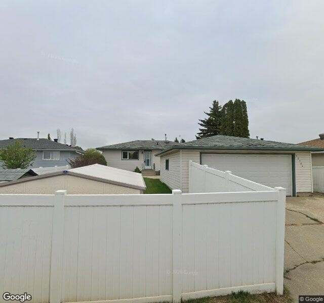 Street view of 15104 88 Street NW, Edmonton