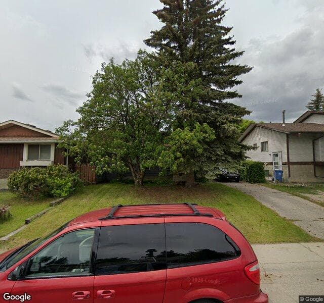 Street view of 573 Aboyne Crescent NE, Calgary