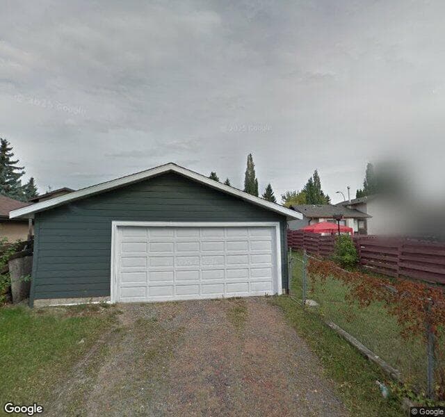 Street view of 15712 121 Street NW, Edmonton