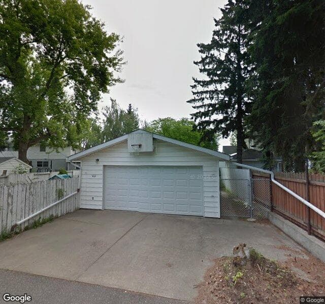Street view of 9332 82 Street NW, Edmonton