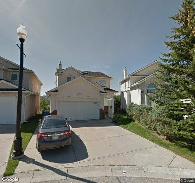Street view of 656 Scimitar Bay NW, Calgary