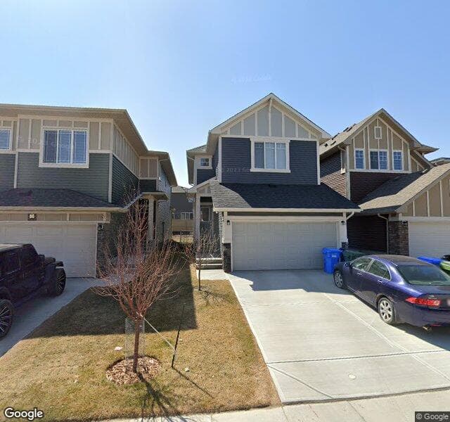 Street view of 82 Saddlestone Green NE, Calgary