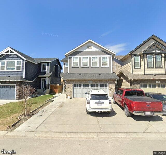 Street view of 27 Skyview Ranch Crescent NE, Calgary