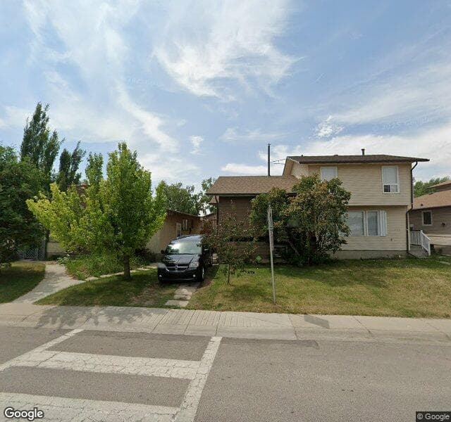 Street view of 5627 Templehill Road NE, Calgary