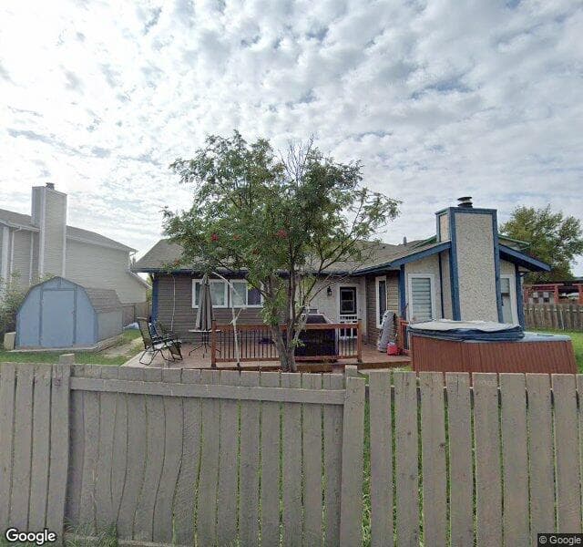 Street view of 18430 55 Avenue NW, Edmonton
