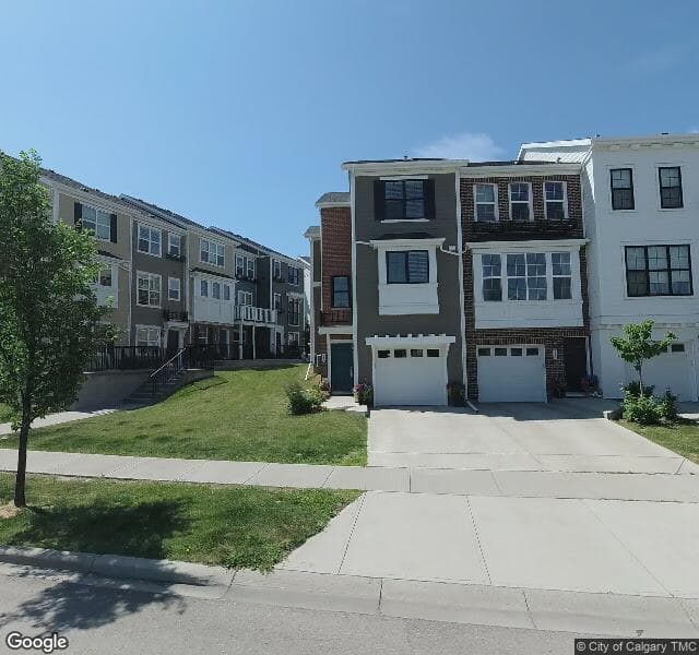Street view of 583 Sherwood Boulevard NW, Calgary