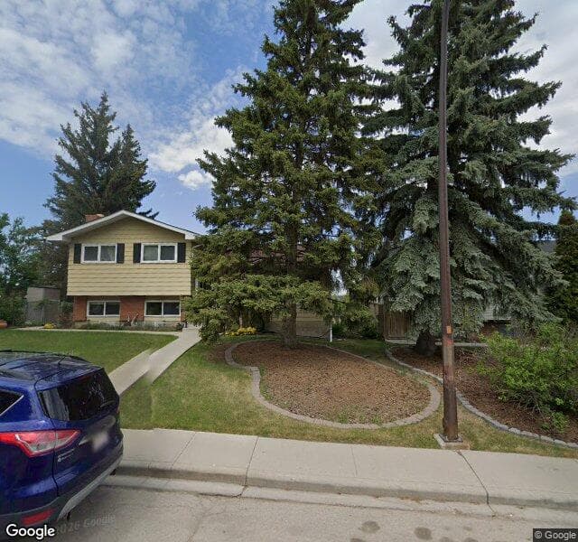 Street view of 624 63 Avenue NW, Calgary