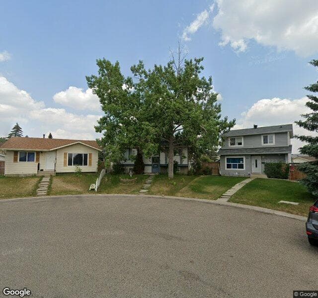 Street view of 96 Faldale Close NE, Calgary