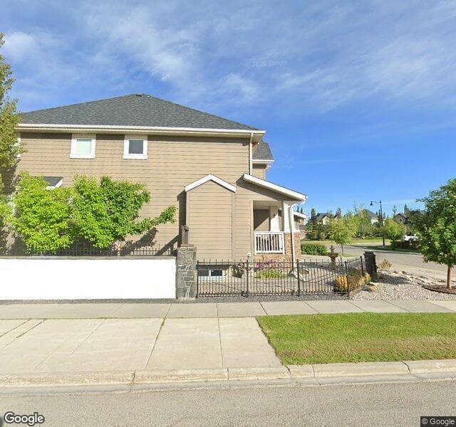 Street view of 136 Elgin Estates View SE, Calgary