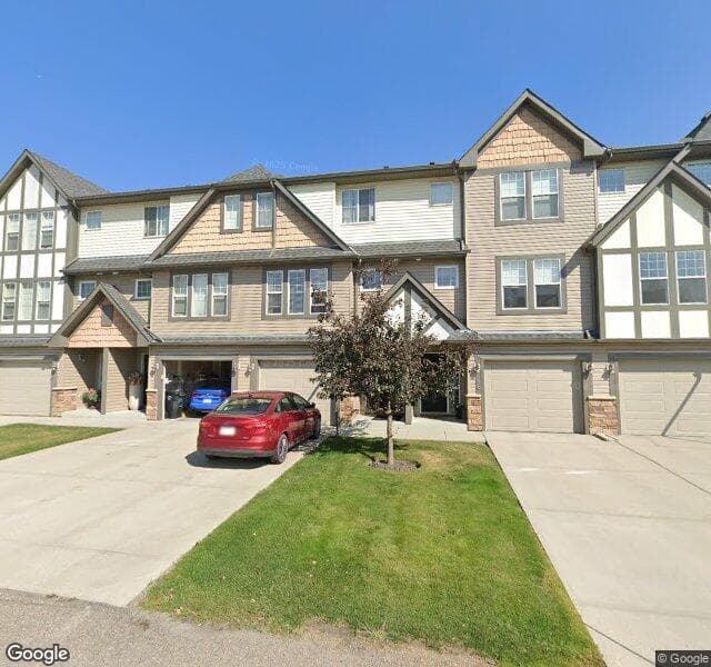 Street view of 52 Everridge Common SW, Calgary