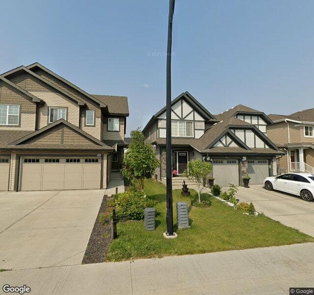 Street view of 16808 64 Street NW, Edmonton