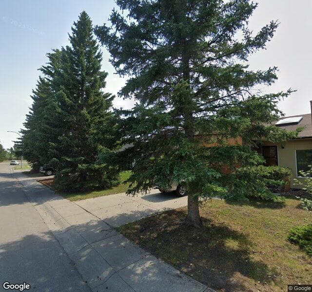 Street view of 412 Brookpark Drive SW, Calgary