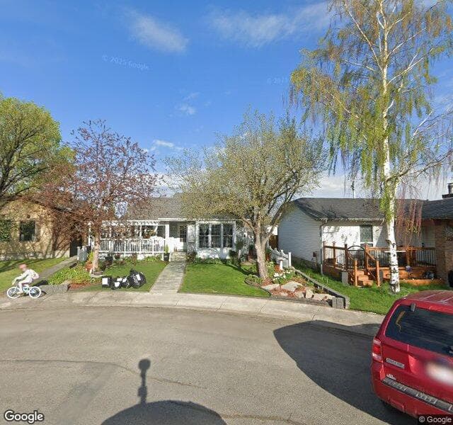 Street view of 216 Templevale Place NE, Calgary