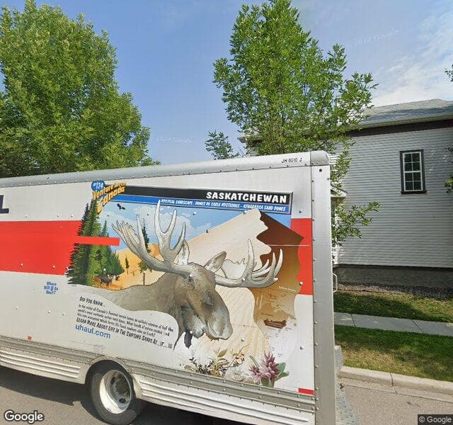 Street view of 1 Prestwick Rise SE, Calgary