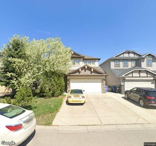 Street view of 235 Panamount Circle NW, Calgary