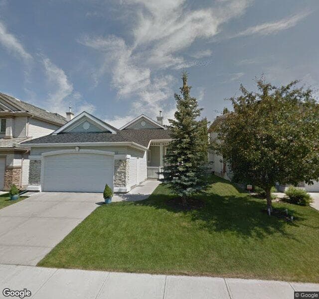 Street view of 58 Douglasview Park SE, Calgary