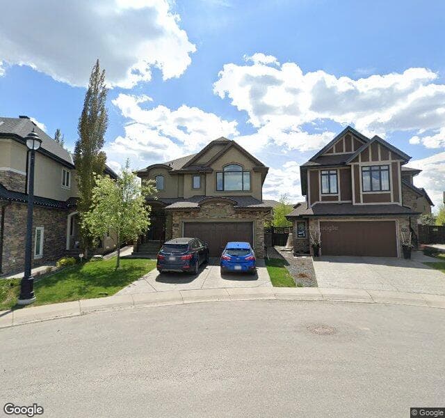 Street view of 177 W Coach Place SW, Calgary