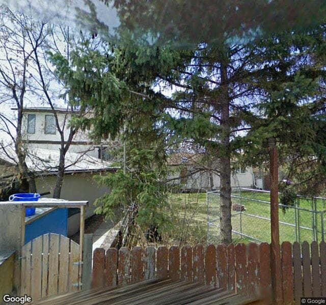 Street view of 4618 72 Street NW, Calgary