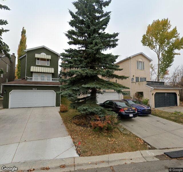 Street view of 259 Coach Side Road SW, Calgary
