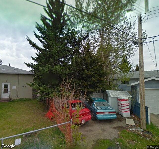 Street view of 14 Rossdale Road SW, Calgary