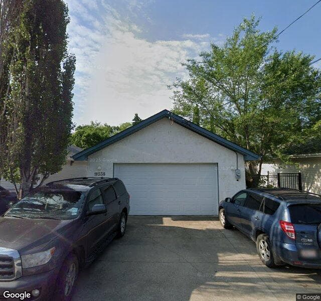 Street view of 11038 University Avenue NW, Edmonton