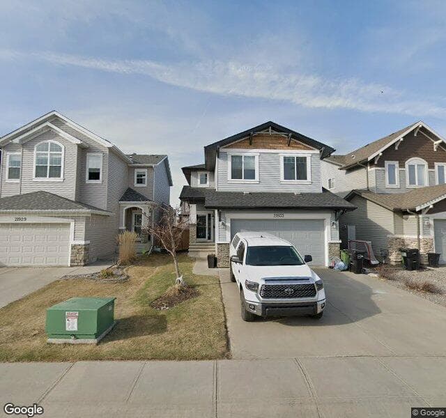 Street view of 21933 97A Avenue NW, Edmonton