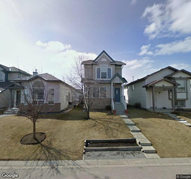 Street view of 43 Harvest Rose Circle NE, Calgary