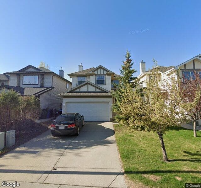 Street view of 43 Evansmeade Crescent NW, Calgary