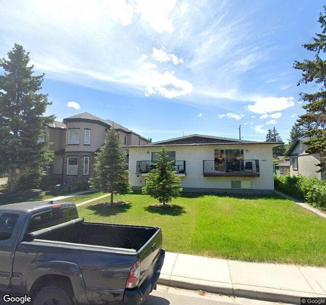 Street view of 4405 19 Avenue NW, Calgary